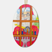 Vakantiegroet Keramisch Ornament (Links)