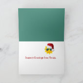 Vakantiegroet uit Florida Feestdagen Kaart (Binnen)