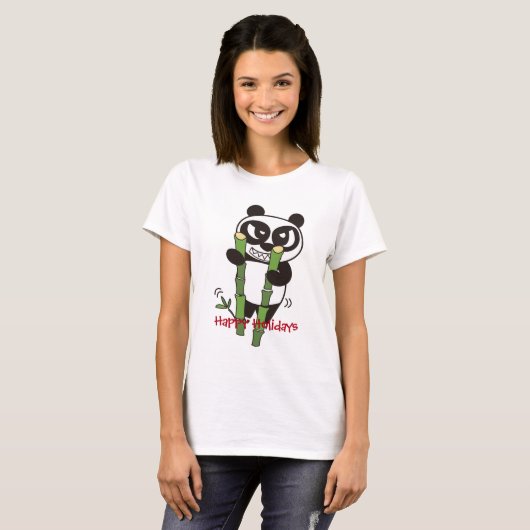 Vakantiegroet van Bamboe Horse Ride Master T-shirt (Voorkant volledig)