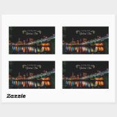 Vakantiegroet van Cleveland Rechthoekige Sticker (Vel)