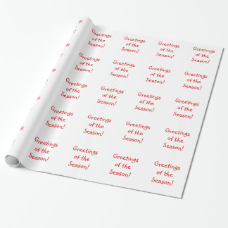 Vakantiegroet van de feestdag cadeaupapier