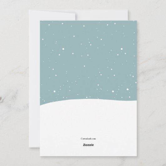 Vakantiegroet van ons Huis naar uw kaart (Achterkant)