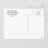 Vakantiegroet van uw dierenarts feestdagenkaart (Achterkant)