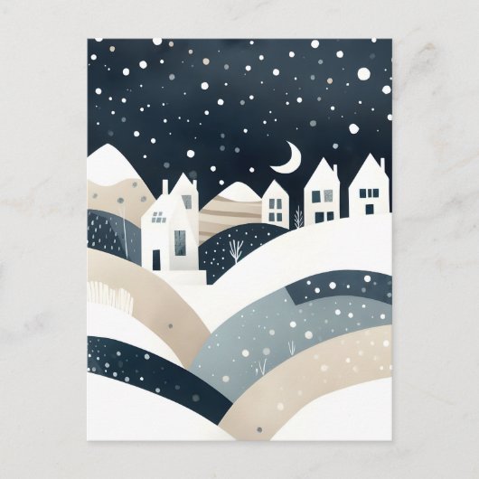 Vakantiegroeten Feestdagenkaart (Voorkant)