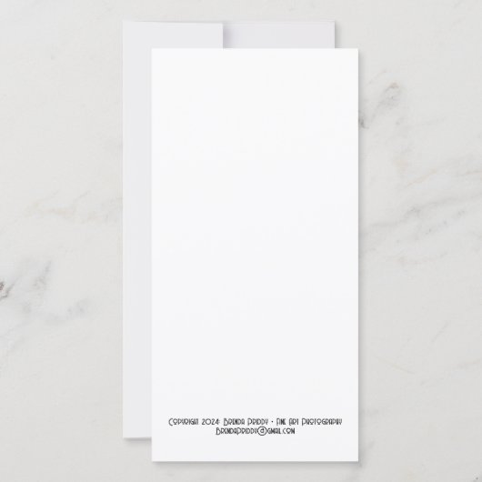 Vakantiegroeten van Oliver op 4x8-inch FLAT kaart (Achterkant)