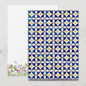 Vakantiegrootkaart Bedankkaart (Voorkant / Achterkant)