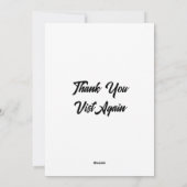 Vakantiegrootkaart Feestdagenkaart (Achterkant)