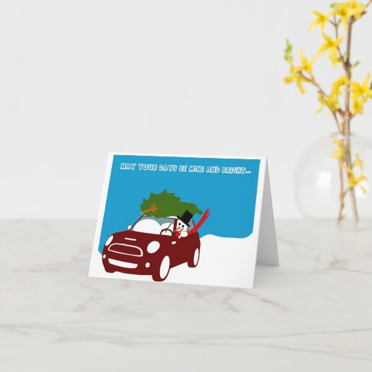 Vakantiegrootkaart Kaart (Gele Bloem)