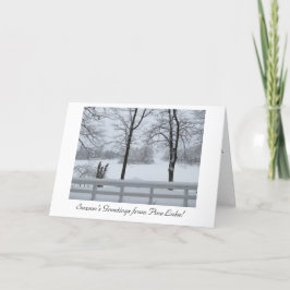 Vakantiegrootkaart Kaart