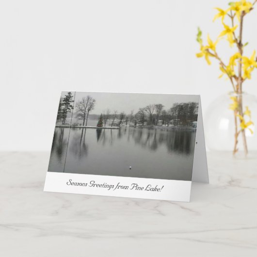 Vakantiegrootkaart Kaart (Gele Bloem)