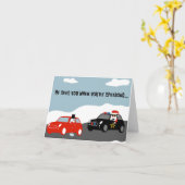 Vakantiegrootkaart Kaart (Gele Bloem)