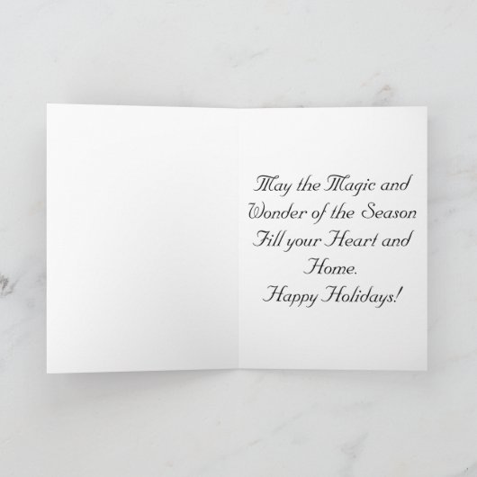 Vakantiegrootkaart Kaart (Binnen)