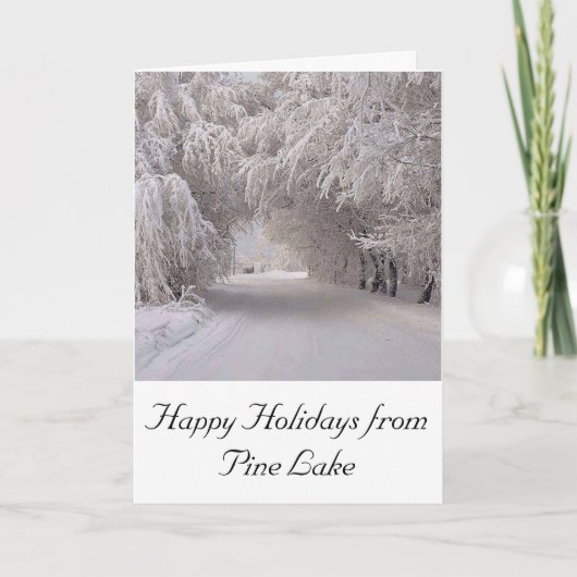 Vakantiegrootkaart Kaart (Voorkant)