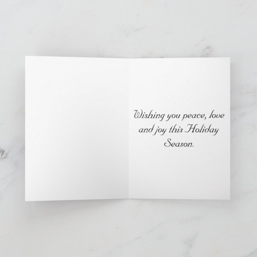 Vakantiegrootkaart Kaart (Binnen)