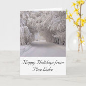 Vakantiegrootkaart Kaart (Gele Bloem)