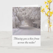 Vakantiegrootkaart Kaart (Gele Bloem)