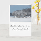 Vakantiegrootkaart Kaart (Gele Bloem)