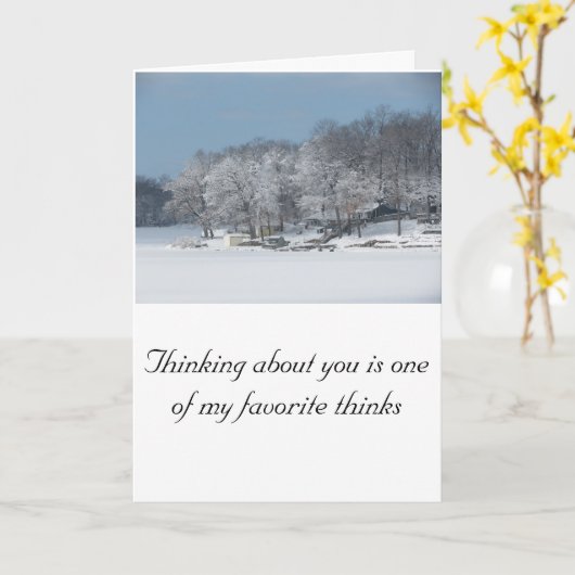 Vakantiegrootkaart Kaart (Gele Bloem)