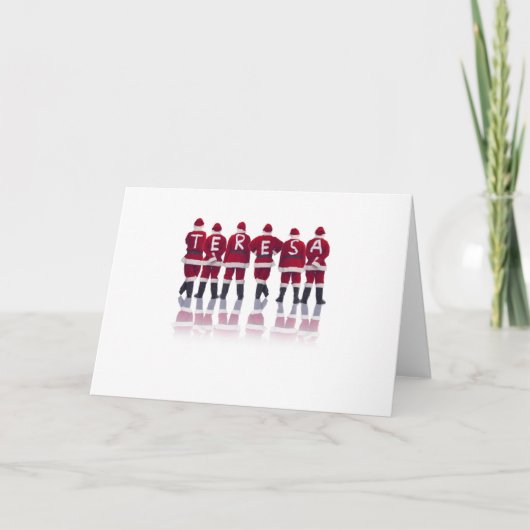 Vakantiegrootkaart met elke naam! feestdagen kaart (Voorkant)