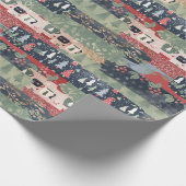 Vakantiegrootte en hete-cacaowrappen cadeaupapier (Hoek)