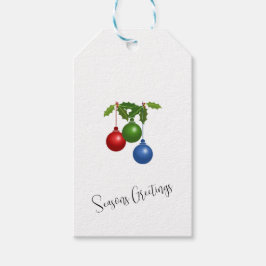 Vakantiegrootte en holly Custom Cft Labels Cadeaulabel