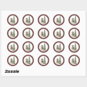 Vakantiegrootte Stickers (Vel)