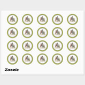 Vakantiegrootte Stickers (Vel)