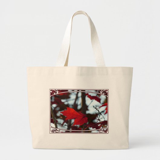 Vakantiegroven Grote Tote Bag (Voorkant)