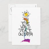 Vakantiegwoorden Feestdagenkaart (Voorkant / Achterkant)