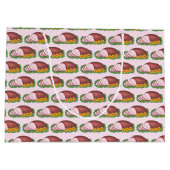 Vakantieham kerstcadeautje groot cadeauzakje (Achterkant)