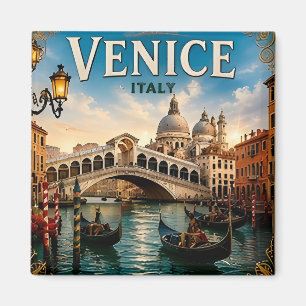 🚤 Vakantieherinnering Venetië Italië voor reizige Magneet