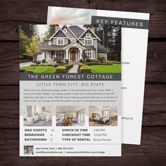 Vakantiehuis Accommodaties Huis Verhuur Flyer