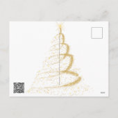 Vakantiehuis: Christmas Tree Briefkaart (Achterkant)