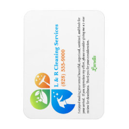 Vakantiehuis Cleaner huishoudster 5 sterren Review Magneet