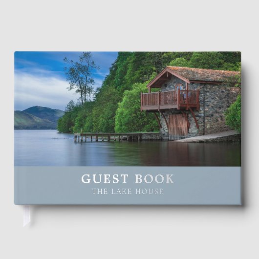 Vakantiehuis Elegant Foto Blauw Gastenboek (Voorkant)