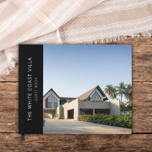 Vakantiehuis Foto QR Code Reacties Zwart Gastenboek
