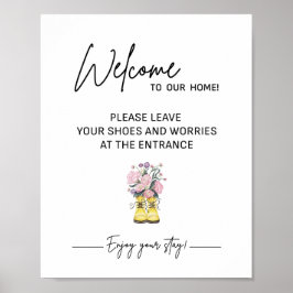 Vakantiehuis Gasteninformatie Poster