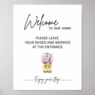 Vakantiehuis Gasteninformatie Poster