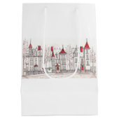 Vakantiehuis Gift Bag Medium Cadeauzakje (Achterkant)