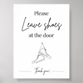 Vakantiehuis huis welkomstbord poster (Voorkant)