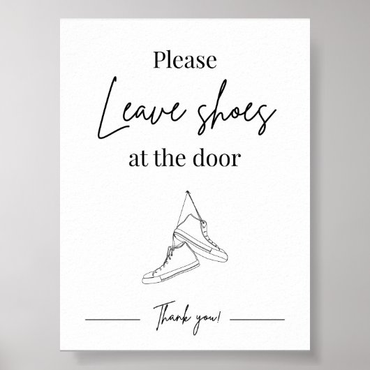 Vakantiehuis huis welkomstbord poster (Voorkant)