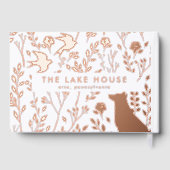 Vakantiehuis Lake Cabin Welkom Gastenboek (Achterkant)