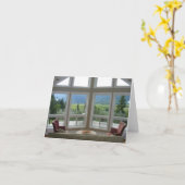 Vakantiehuis Note Kaart (Gele Bloem)