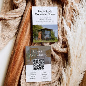 Vakantiehuis Onroerend goed Zakelijk Promo Briefka Kaart