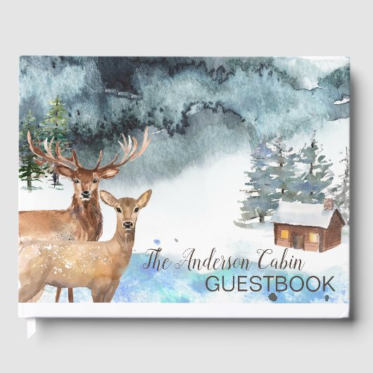 Vakantiehuis Rustic Woodland Guestbook Gastenboek (Voorkant)