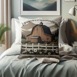 Vakantiehuis Rustiek Landhuis Minimalistisch Kussen