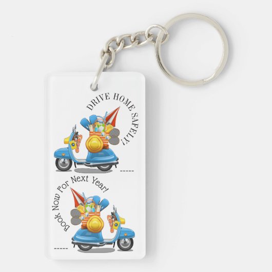 Vakantiehuis Sleutelhanger - Bekijk beide kanten (achterkant)