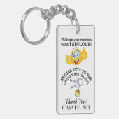 Vakantiehuis Sleutelhanger - Bekijk beide kanten (Voorkant Links)