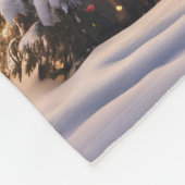 vakantiehuisje fleece deken (Hoek)