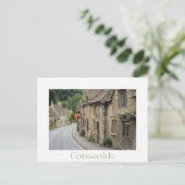Vakantiehuisjes in Castle Combe, Cotswolds, Engela Briefkaart (Staand voorkant)